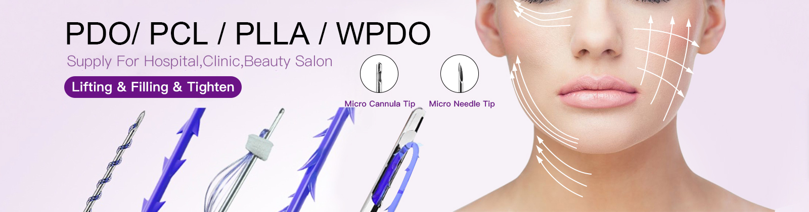 Hyaluronic Acid Dermal Filler, Hyaluronic Acid Wrinkle Fillers, Hyaluronic Acid Injection Filler, Dermal Fillers Face Filler, Anti Wrinkle, PDO PCL PLLA Threads, Fat Dissolving Injections, Filorga NCTF 135HA Injection, RF Beauty Machine, Hyaluronic Acid Pen, Gold Protein Peptide, Female Tightening Gel, Derma Planing Kit, Micro Cannula Needle, Promotion - shijiazhuang tiantian technology co.,ltd