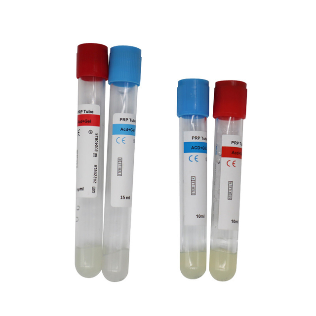 OEM PRP Tube 10ml With ACD Gel For Hair Loss Platelet Rich Plas Prp Centrifuge Tube