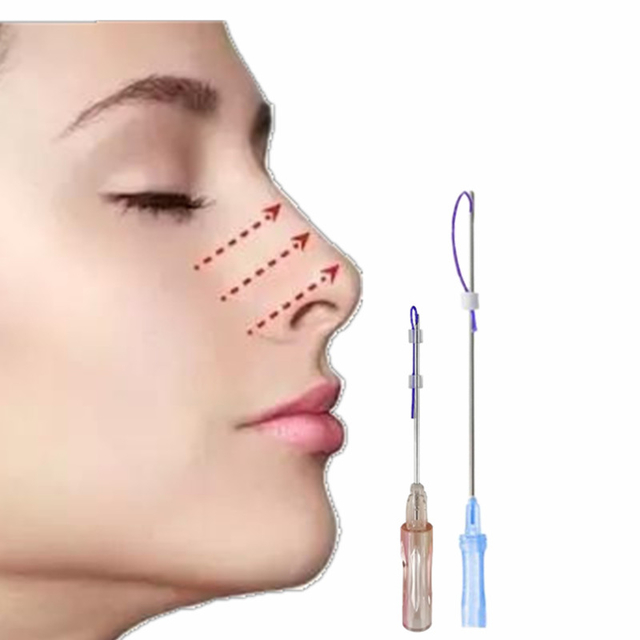 Thread Hilos Tensores Pdo Cog 4D 19g 100mm Needle with High Quality Face Injection Micro Mesotherapy Needle