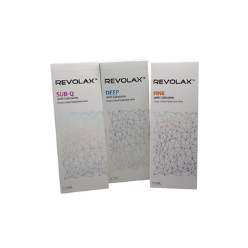 Revolax Fine Deep Sub-Q Crosslinked Hyaluronic Acid Dermal Filler Injection 24 mg/ml