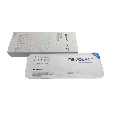 24mg/ML Hyaluronic Acid Dermal Filler Revolax Deep Fine Sub-Q 1 X 1.1ml