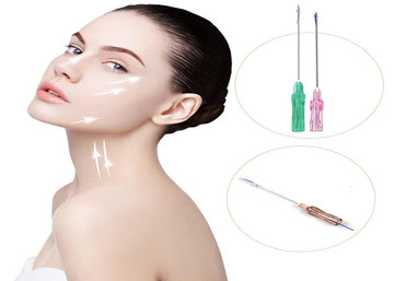 4D 6D 8D Absorbable Skin Threading Face Lift L W Blunt Type