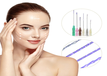 4D 6D 8D Absorbable Skin Threading Face Lift L W Blunt Type