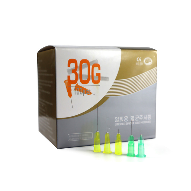 Disposable Hypodermic Meso Needles 4mm 30g 32g 34g