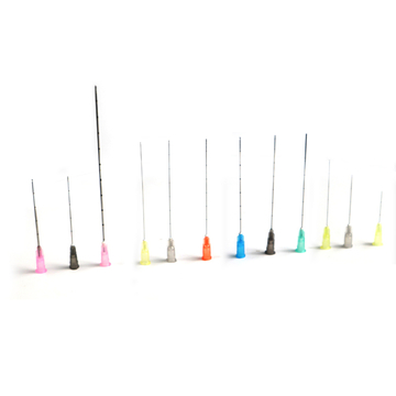 50PCS/BOX Blunt- Tip Micro Cannula/Filler/Needle 18G 100MM/23G 50MM/25G 50MM  k