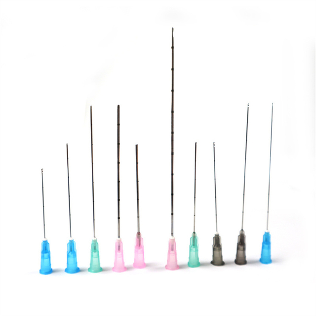 Blunt tips Cannula Needle 14G 16G 100mm   -C