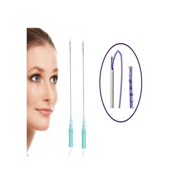 Pdo Thread Cog 3D 4D 6D FishBone Molding Cog 18g 100mm Blunt lifting thread