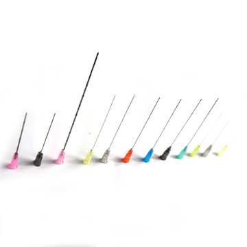 Disposable 25mm 50mm Blunt Tip Microcannula Needle For Derma Fillers