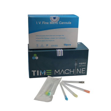 Disposable 25mm 50mm Blunt Tip Microcannula Needle For Derma Fillers