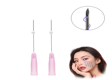 Pdo Thread Fish Bone Molding Cog 18g 100mm W Blunt lifting threads suture material