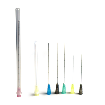 Disposable 25mm 50mm Blunt Tip Microcannula Needle For Derma Fillers